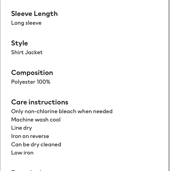 Beige H&M Divided Shirt Jacket - Picture 4 of 6